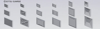 BANDAI Builders Parts Hd Ms Panel 01 Plastic Model- Japan Figure Store - #1 Bring To You The Best Japanese Goods