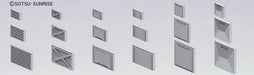BANDAI Builders Parts Hd Ms Panel 01 Plastic Model- Japan Figure Store - #1 Bring To You The Best Japanese Goods