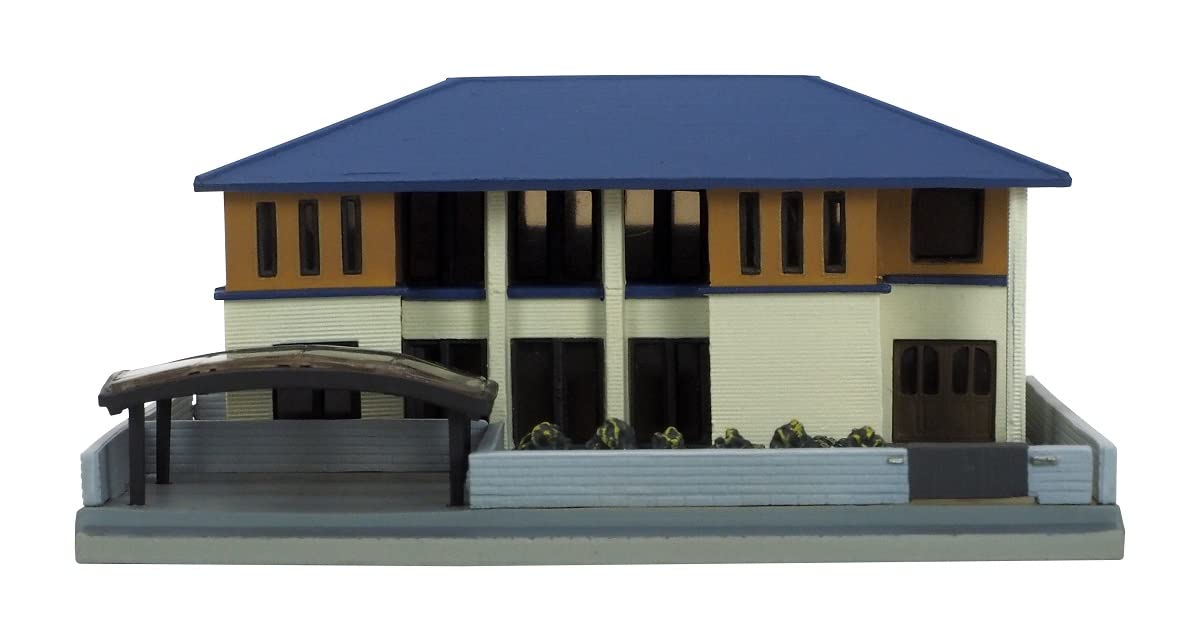 TOMYTEC Building 013-4 Modern House C4 N Scale- Japan Figure Store - #1 Bring To You The Best Japanese Goods