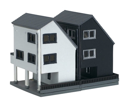 TOMYTEC Building 016-5 Contemporary Townhouses A5 N Scale- Japan Figure Store - #1 Bring To You The Best Japanese Goods