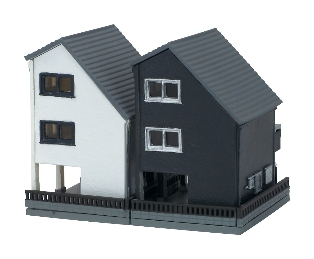 TOMYTEC Building 016-5 Contemporary Townhouses A5 N Scale- Japan Figure Store - #1 Bring To You The Best Japanese Goods