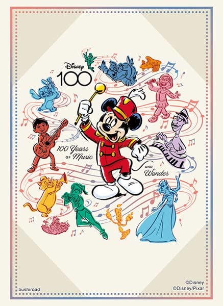 Bushiroad Sleeve Collection HG Vol.3569 Disney 100 Musical Wonder- Japan Figure Store - #1 Bring To You The Best Japanese Goods