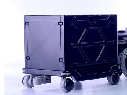 Mimolde Cabico Choipura Series Hakobu/Cart&Container 2Pack Set Black Ver. MIM-021-BK- Japan Figure Store - #1 Bring To You The Best Japanese Goods