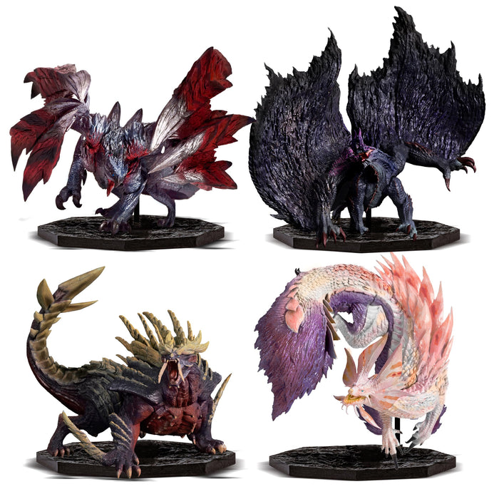 Capcom Figure Builder Cube Monster Hunter 4-Piece Set Box (Gore Magala/Mysterious Glory's Balfalk/Magai Magado/Tamamitsune)- Japan Figure Store - #1 Bring To You The Best Japanese Goods