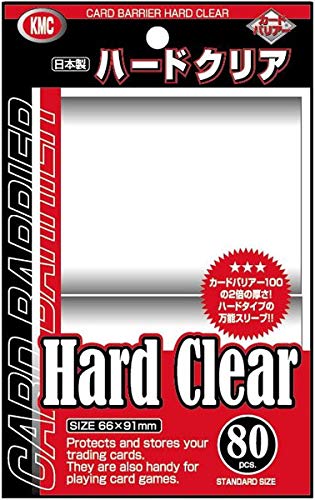 Card Barrier Hard Clear (80 Pieces) Pack- Japan Figure Store - #1 Bring To You The Best Japanese Goods