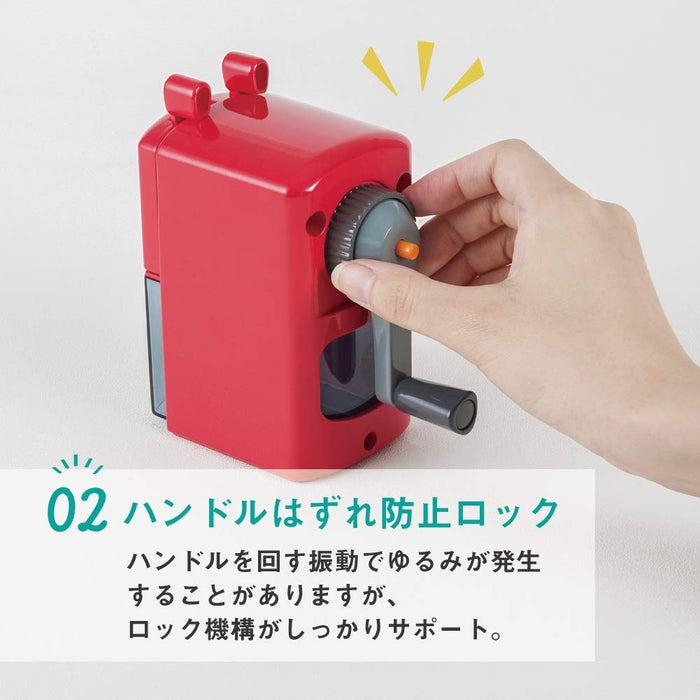 Carl Desktop Pencil Sharpener Red- Japan Figure Store - #1 Bring To You The Best Japanese Goods