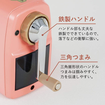 Carl Desktop Pencil Sharpener Angel 5 Premium 3 Cream Pink- Japan Figure Store - #1 Bring To You The Best Japanese Goods