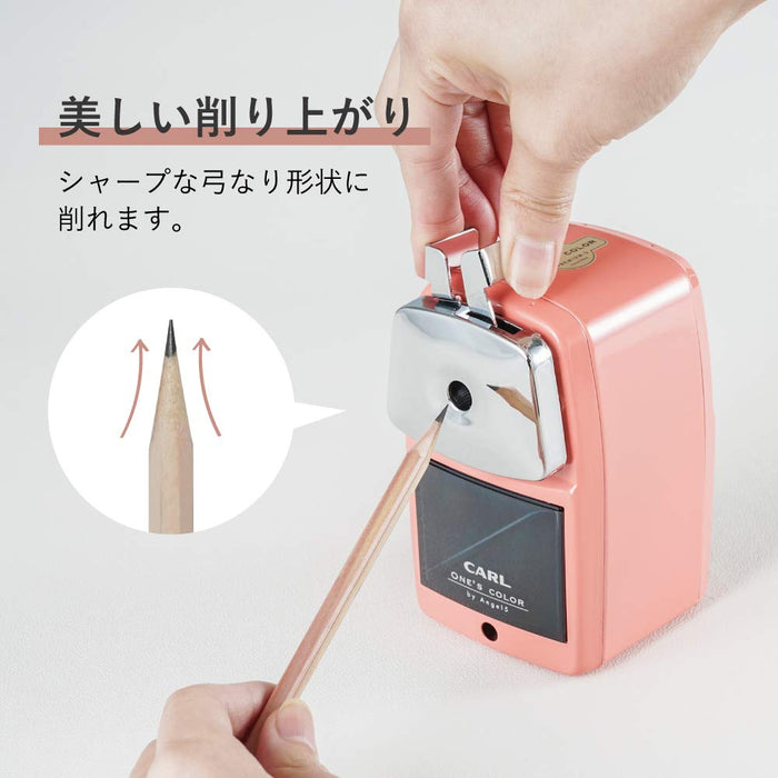 Carl Desktop Pencil Sharpener Angel 5 Premium 3 Cream Pink- Japan Figure Store - #1 Bring To You The Best Japanese Goods