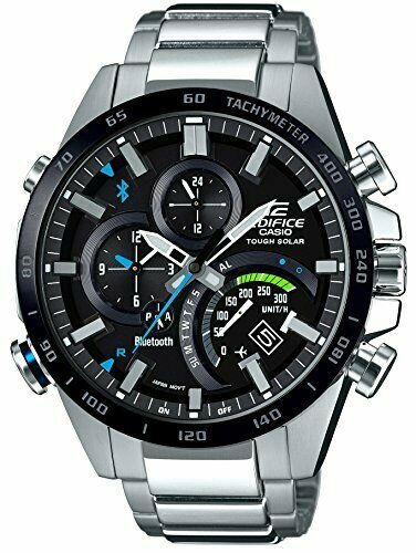 Casio 2017 Edifice Time Traveler Smartphone Link Model Eqb-501xdb-1ajf - Japan Figure