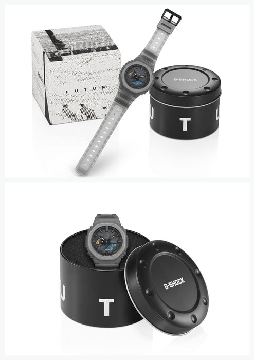 Casio G-Shock GA-2100FT-8AJR Men's Black Watch Authentic Domestic G-Shock Futur Collaboration Model- Japan Figure Store - #1 Bring To You The Best Japanese Goods