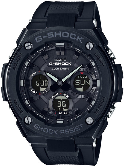 Casio G-Shock G-Steel Gst-W100G-1Bjf Black Watch Solar Power & Radio Sync Genuine Product- Japan Figure Store - #1 Bring To You The Best Japanese Goods