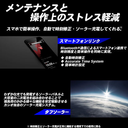 Casio G-Shock G-Steel Men's Solar-powered Watch with Smartphone Link Black - GST-B300XA-1AJF- Japan Figure Store - #1 Bring To You The Best Japanese Goods