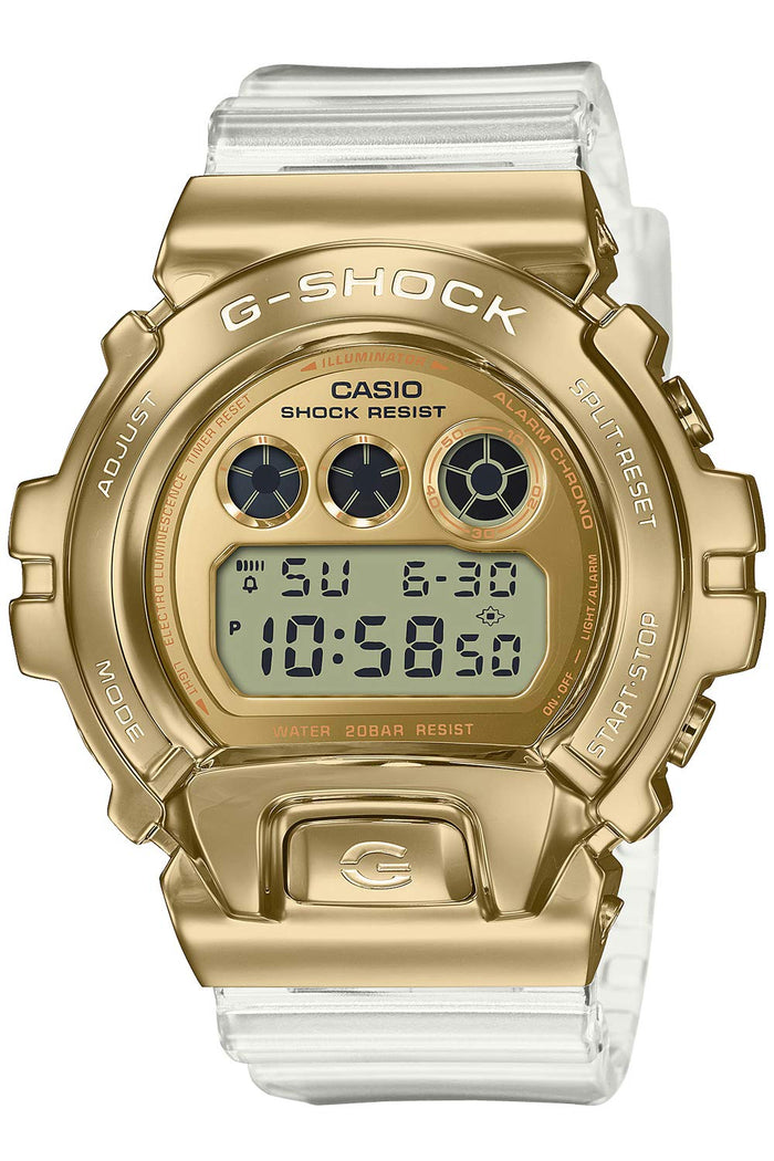 Casio G-Shock GM-6900SG-9JF Men's Clear Metal-Covered Watch - Genuine Domestic Product- Japan Figure Store - #1 Bring To You The Best Japanese Goods