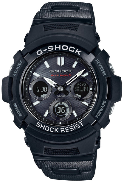 Casio G-Shock Awg-M100Sbc-1Ajf Radio Solar Watch - Genuine Domestic Product Black- Japan Figure Store - #1 Bring To You The Best Japanese Goods