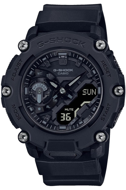 Casio G-Shock GA-2200BB-1AJF Men's Durable Black Watch- Japan Figure Store - #1 Bring To You The Best Japanese Goods