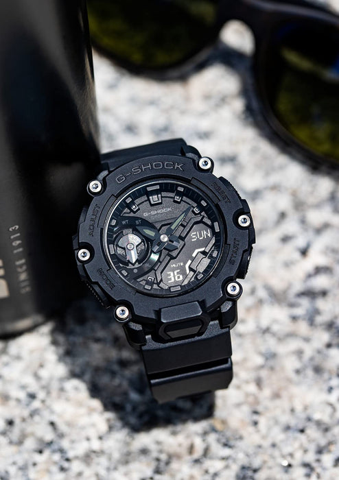 Casio G-Shock GA-2200BB-1AJF Men's Durable Black Watch- Japan Figure Store - #1 Bring To You The Best Japanese Goods