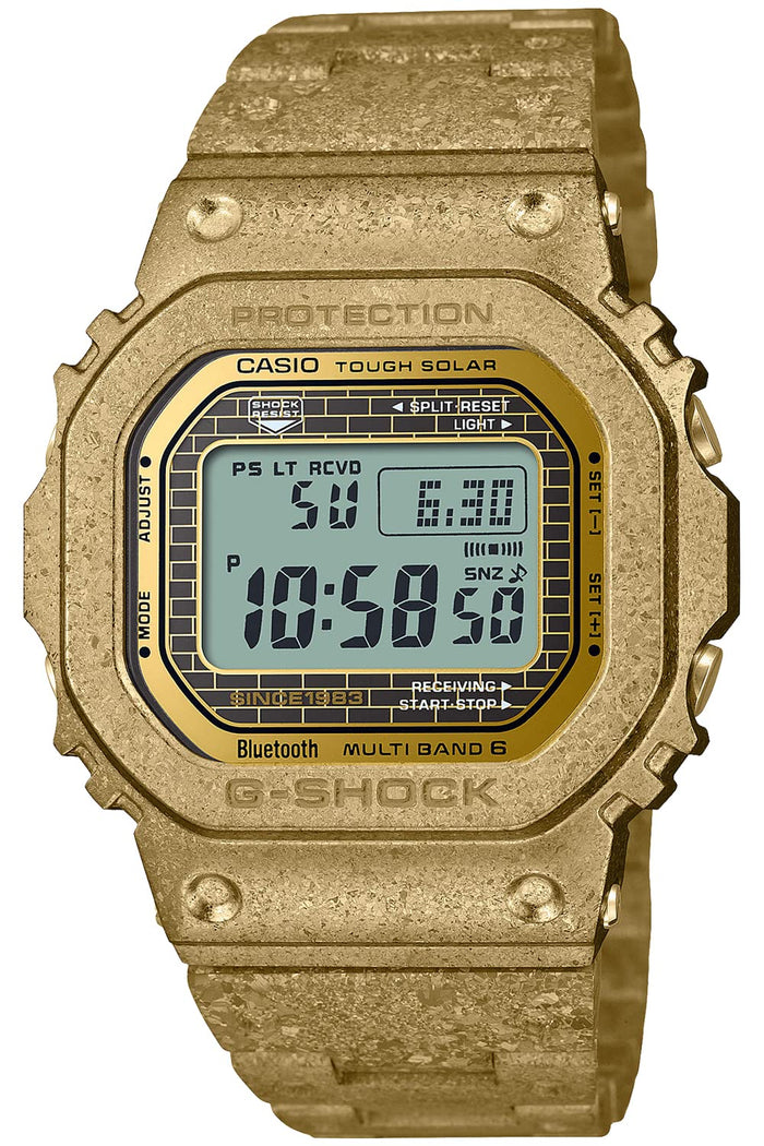Casio G-Shock Gold Men's Watch 40th Anniversary Full Metal Bluetooth Solar GMW-B5000Pg-9Jr- Japan Figure Store - #1 Bring To You The Best Japanese Goods