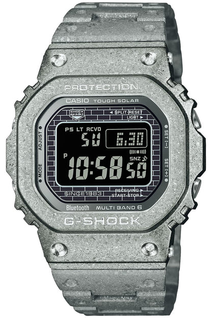Casio G-Shock 40th Anniversary Edition Silver Watch GMW-B5000PS - Full Metal Radio Solar Bluetooth- Japan Figure Store - #1 Bring To You The Best Japanese Goods