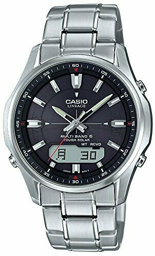 Casio Lineage Lcw-m100de-1ajf Solar Powered Men's Watch In Box - Japan Figure