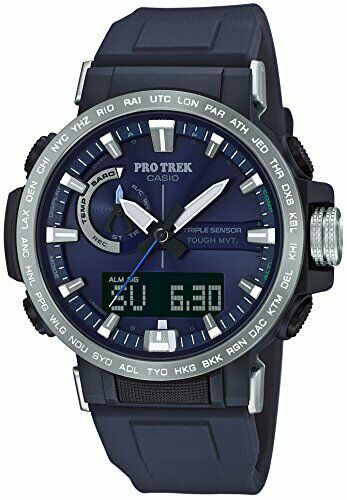 Casio Pro Trek Climber Line Prw-60-2ajf Men's Watch 2018 Multiband 6 In Box - Japan Figure