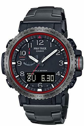 Casio Pro Trek Prw-50yt-1jf Firefall Solar Radio Men's Watch In Box - Japan Figure