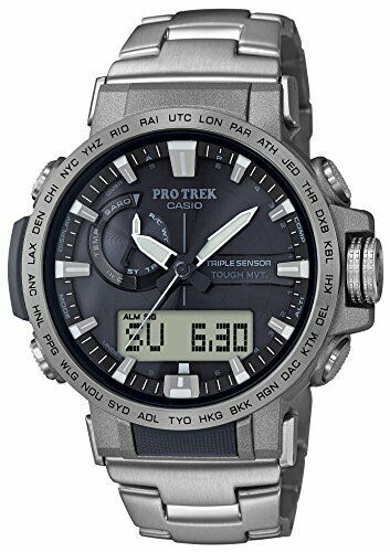 Casio Pro Trek Prw-60t-7ajf Solar Radio Men's Watch - Japan Figure