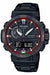 Casio Pro Trek Prw-60yt-1jf Firefall Solar Radio Men's Watch In Box - Japan Figure