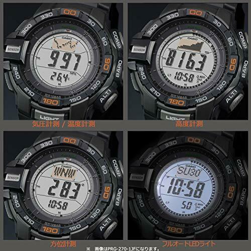Casio Protrek Prg-270-1ajf Triple Sensor Ver.3 Black Men's Watch In Box- Japan Figure Store - #1 Bring To You The Best Japanese Goods