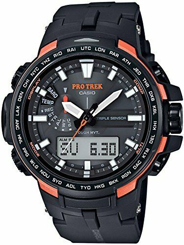 Casio Protrek Prw-6100y-1jf Triple Sensor Ver.3 Men's Watch In Box - Japan Figure