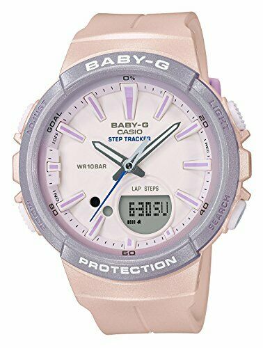 Casio Watch Baby-g Baby For Running Step Tracker Bgs-100sc-4ajf Women - Japan Figure
