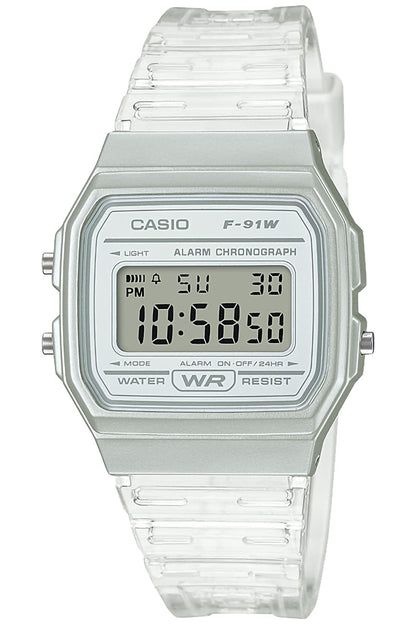 Casio F-91Ws-7Jh White Collection Domestic Genuine- Japan Figure Store - #1 Bring To You The Best Japanese Goods