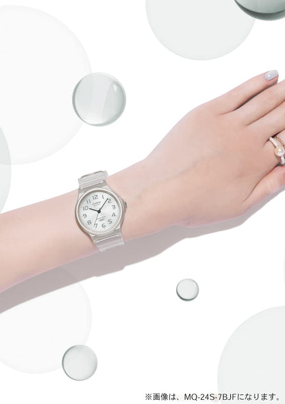 Casio MQ-24S-8BJF Unisex Watch Clear Gray- Japan Figure Store - #1 Bring To You The Best Japanese Goods