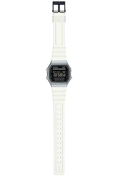 Casio A168Xes-1Bjf Unisex Skeleton X Black Watch- Japan Figure Store - #1 Bring To You The Best Japanese Goods