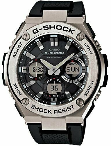 Casio Watch G-shock G-steel Gst-w110-1ajf Men G-steel Tough Solar - Japan Figure