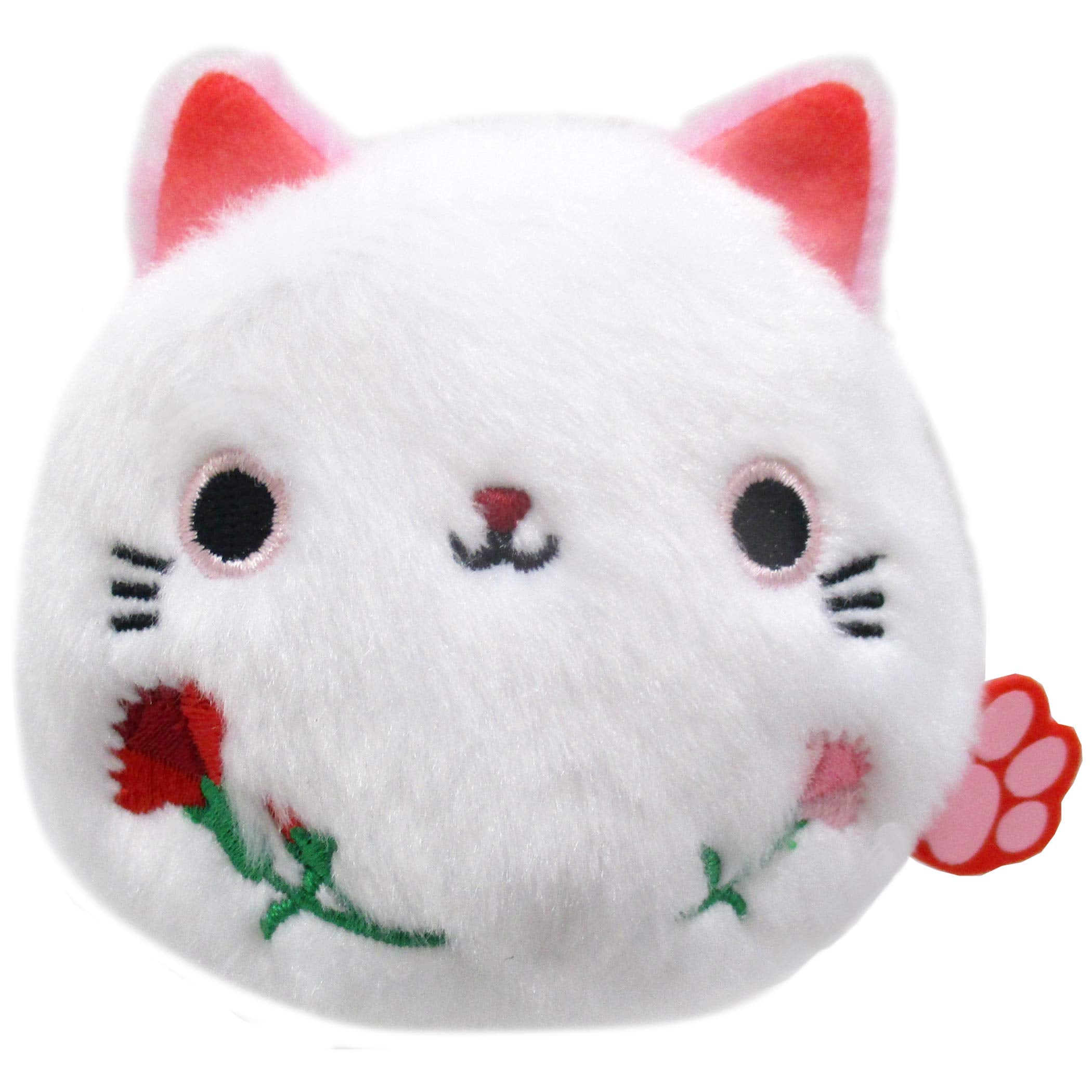 SAN-EI Plush Doll Flower Neko Dango Carnation- Japan Figure Store - #1 Bring To You The Best Japanese Goods