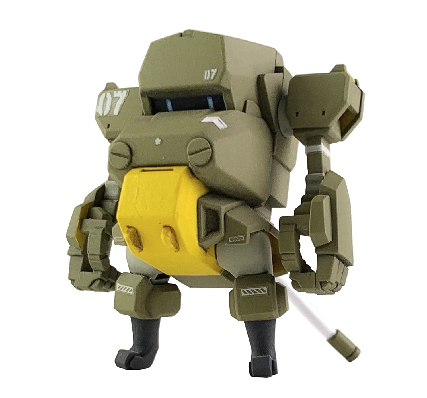 Cavico Choipla Series No.014 Type 7 V Series Ground Self-Defense Force Type 07-Ii Tank Nachin Prototype With Weapon Set Height Approx. 45Mm Plastic Model Mim-014-Og- Japan Figure Store - #1 Bring To You The Best Japanese Goods