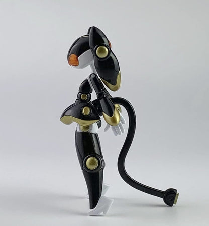 Cavico Choipla Series No.11 Smart Daughter Eos Jet Black Height Approx. 65Mm 1/2 Scale Plastic Model Mim-013-Eb- Japan Figure Store - #1 Bring To You The Best Japanese Goods