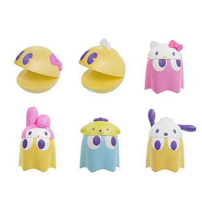 Mega House Chibi Collect Figure Vol.1 Pac-Man x Sanrio Characters Set Of 6 - Japanese Figure- Japan Figure Store - #1 Bring To You The Best Japanese Goods