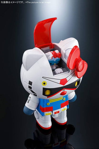 Chogokin Gundam Hello Kitty Die-Cast Abs-Painted Action Figure- Japan Figure Store - #1 Bring To You The Best Japanese Goods