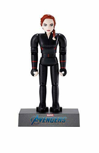 Chogokin Heroes Avengers Endgame Black Widow Diecast Figure Bandai- Japan Figure Store - #1 Bring To You The Best Japanese Goods