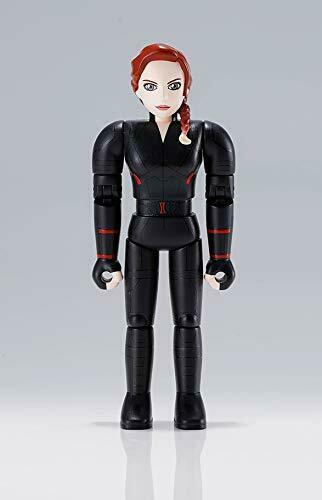 Chogokin Heroes Avengers Endgame Black Widow Diecast Figure Bandai- Japan Figure Store - #1 Bring To You The Best Japanese Goods