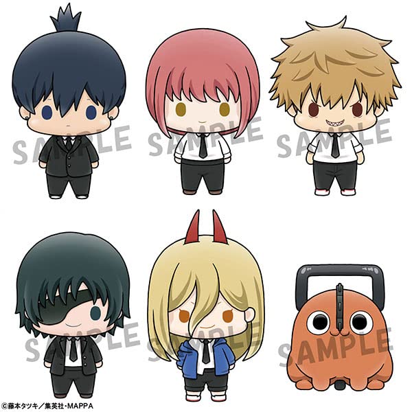 Chokorin Mascot Chainsaw Man Box Of 6- Japan Figure Store - #1 Bring To You The Best Japanese Goods