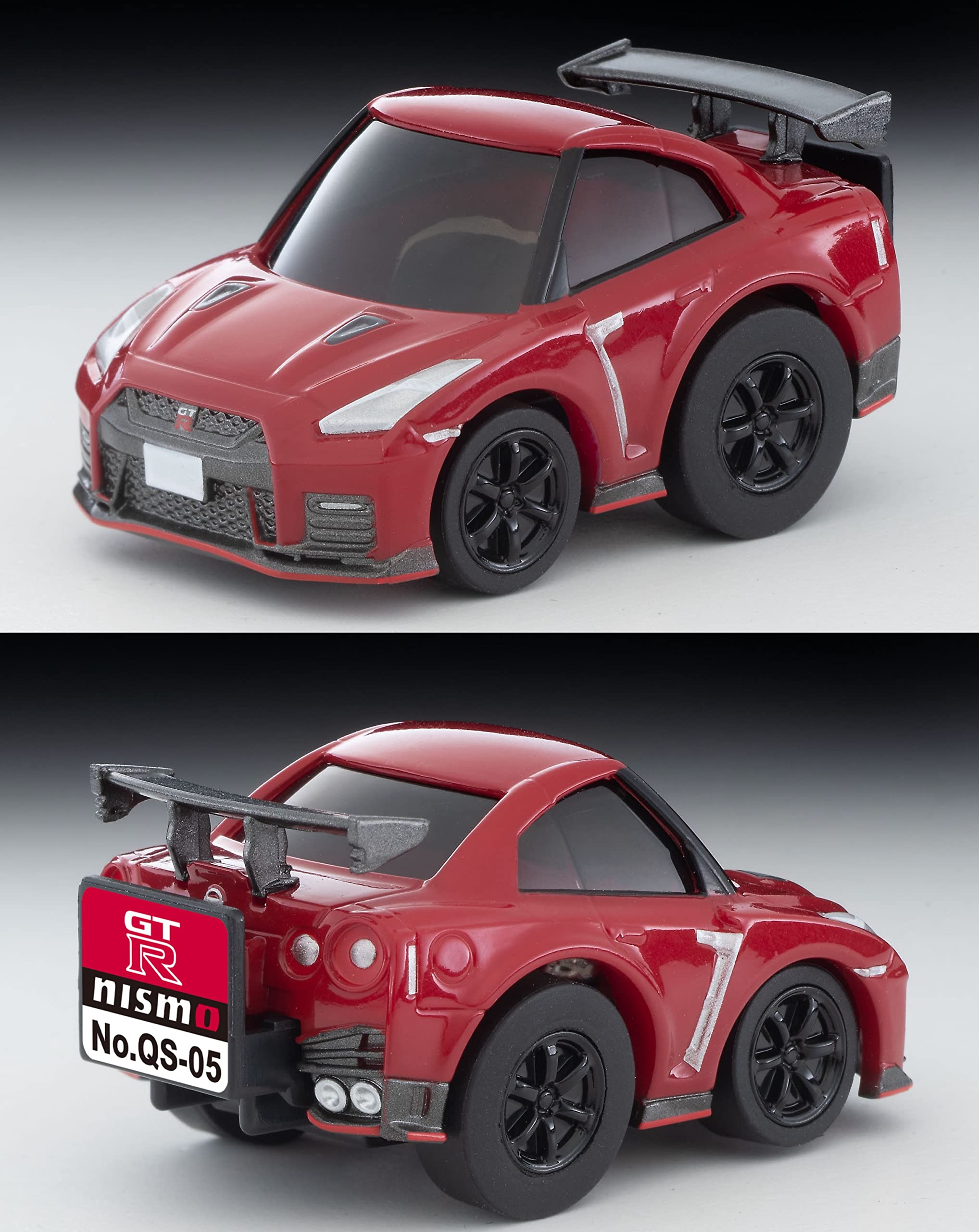 Tomytec Choro Qs-05A Nissan GT-R Nismo N Attack Package Completed Red Model- Japan Figure Store - #1 Bring To You The Best Japanese Goods