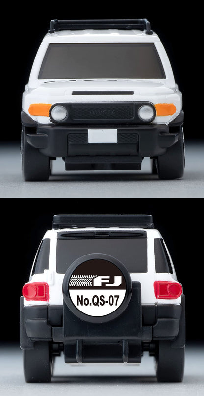 Tomytec Toyota FJ Cruiser White QS-07A - Choro Q's Finished Model 323556- Japan Figure Store - #1 Bring To You The Best Japanese Goods