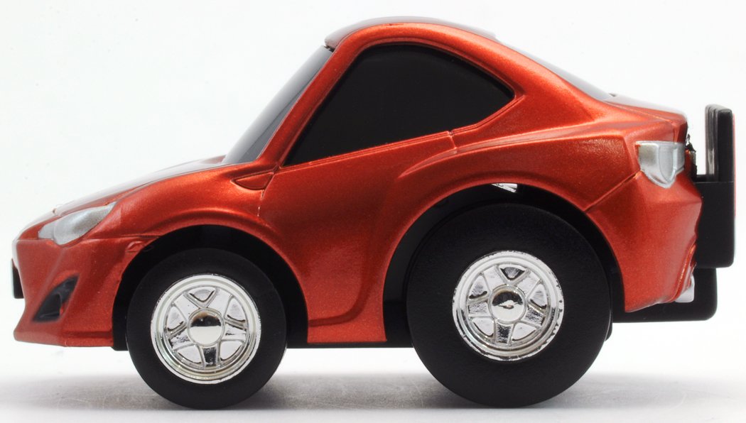 Tomytec Choroq Zero Z-11D Toyota 86 Toy Car in Vibrant Orange- Japan Figure Store - #1 Bring To You The Best Japanese Goods