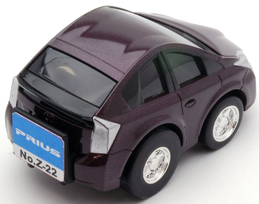 Tomytec Choroq Zero Z-22D Prius in Wine Color - Miniature Car- Japan Figure Store - #1 Bring To You The Best Japanese Goods