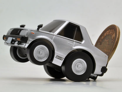 Tomytec Choroq Zero Z-36A Skyline 2000 Turbo GT in Silver- Japan Figure Store - #1 Bring To You The Best Japanese Goods