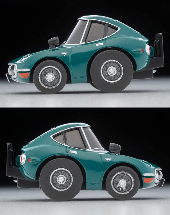 Tomytec Green Toyota 2000GT - ChoroQ Zero Z-76D Finished Product 321255- Japan Figure Store - #1 Bring To You The Best Japanese Goods