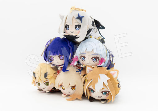 Chugaikogyo Genshin Mochikororin Plush Mascot Vol.3 1Box 80Mm Polyester- Japan Figure Store - #1 Bring To You The Best Japanese Goods