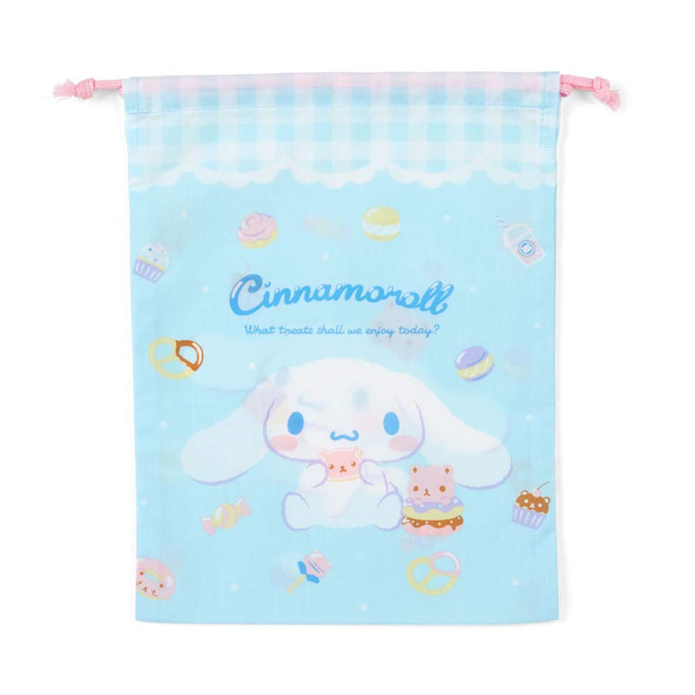 SANRIO Drawstring Bag M Cinnamoroll- Japan Figure Store - #1 Bring To You The Best Japanese Goods